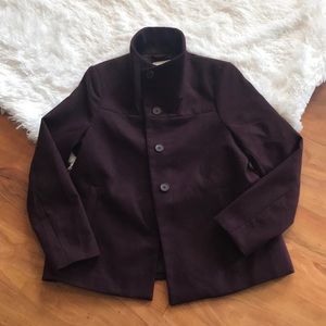 Old Navy High Neck Swing Coat Size M